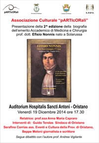 Libri EPDO - Presentazione del libri Efisio Nonnis di Andrea Vivilante